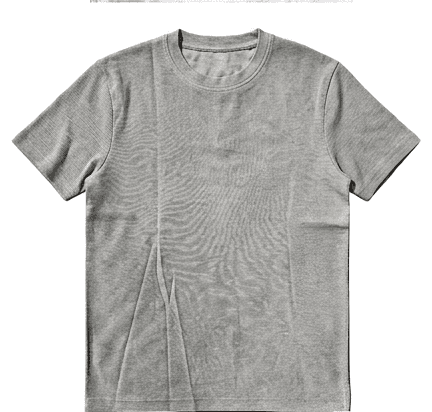 Grey Textured T-Shirt